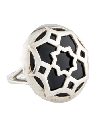 Tiffany & Co. Onyx Zellige Ring