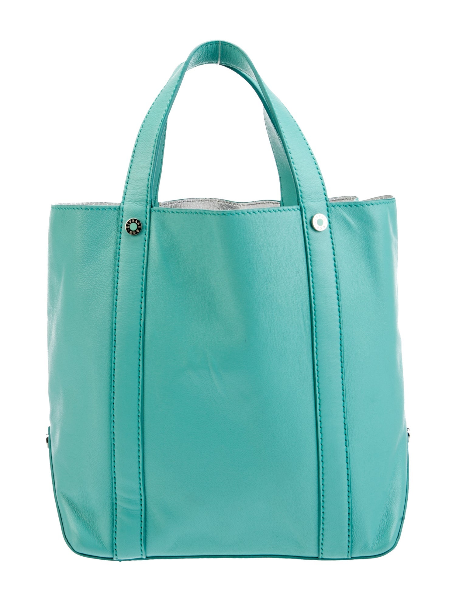 Tiffany & Co. Leather Top Handle Bag