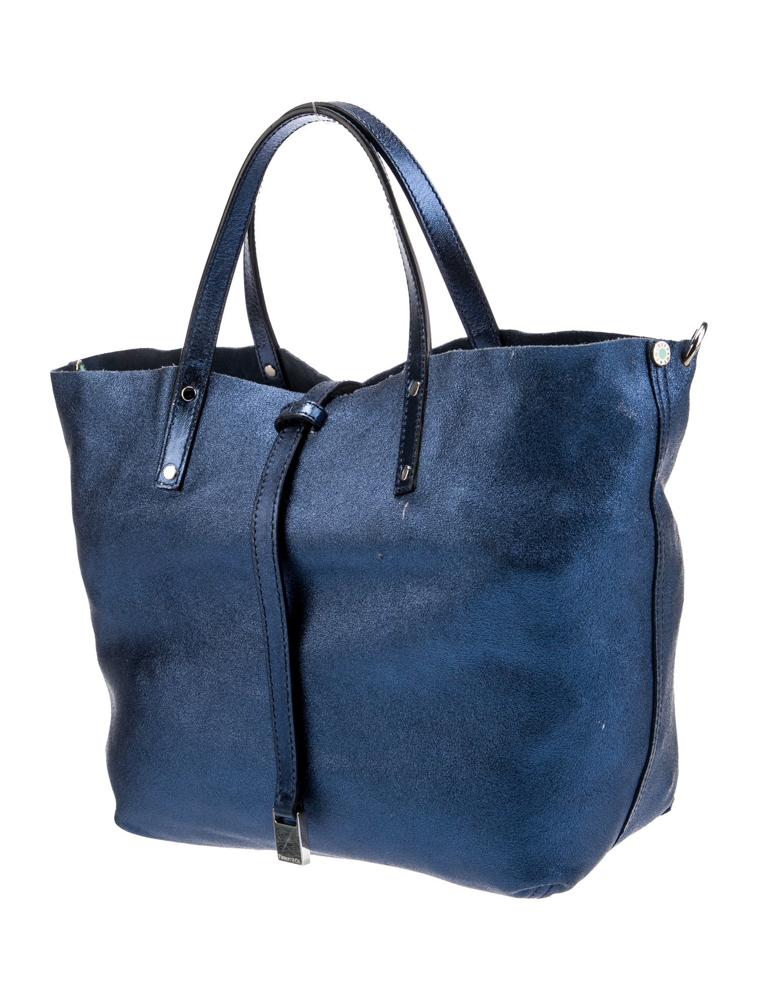 Tiffany & Co. Leather Top Handle Bag