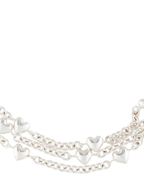 Tiffany & Co. Puffed Heart Multistrand Necklace