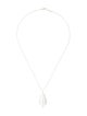 Tiffany & Co. Leaf Pendant Necklace