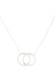 Tiffany & Co. Interlocking Circles Pendant Necklace