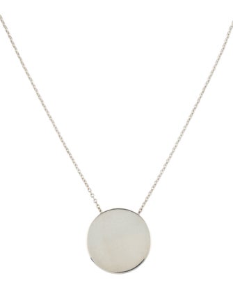 Tiffany & Co. Round Disc Pendant Necklace