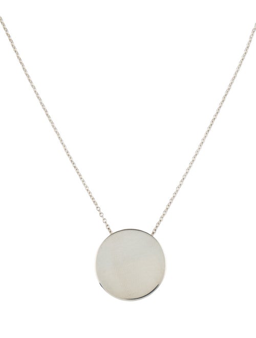 Tiffany & Co. Round Disc Pendant Necklace