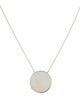 Tiffany & Co. Round Disc Pendant Necklace