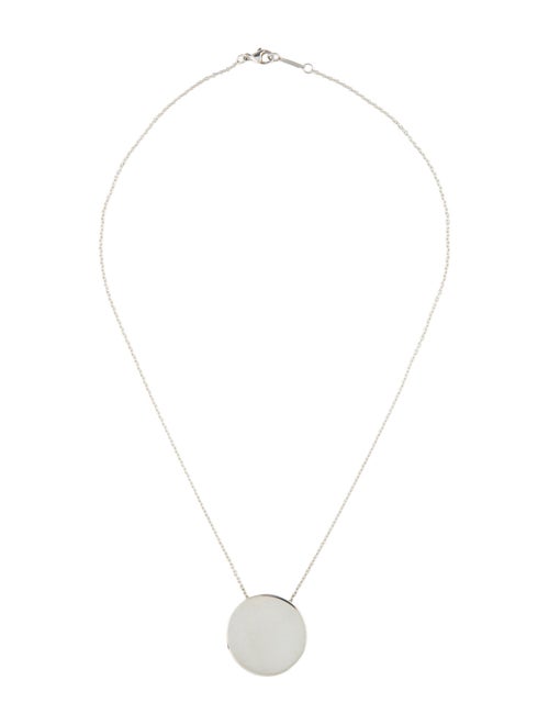 Tiffany & Co. Round Disc Pendant Necklace