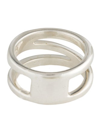 Tiffany & Co. Open Work Three Row Band