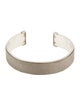 Tiffany & Co. Textured Coin Edge Cuff Bracelet