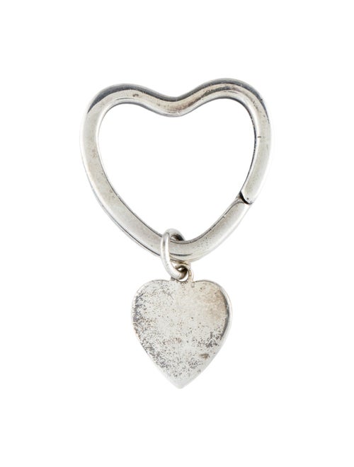 Tiffany & Co. Sterling Heart Keyring