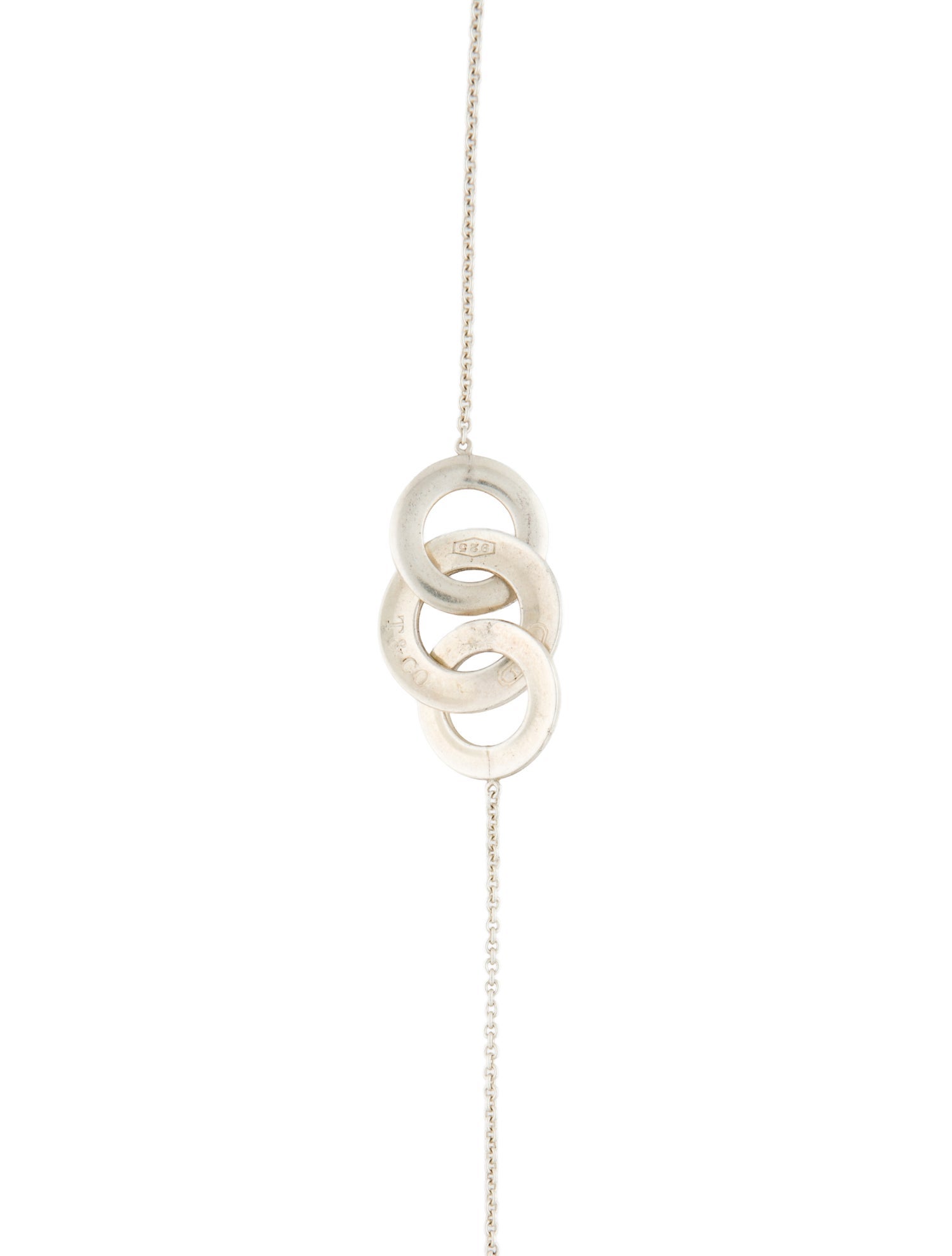 Tiffany & Co. Interlocking Circles Station Necklace