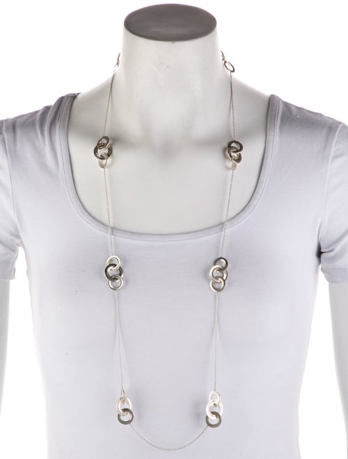 Tiffany & Co. Interlocking Circles Station Necklace