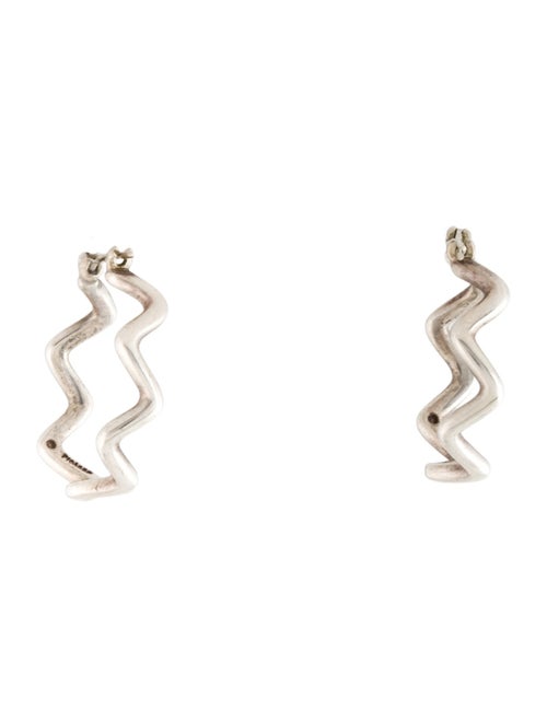 Tiffany & Co. Zig Zag Hoop Earring