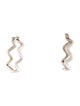 Tiffany & Co. Zig Zag Hoop Earring
