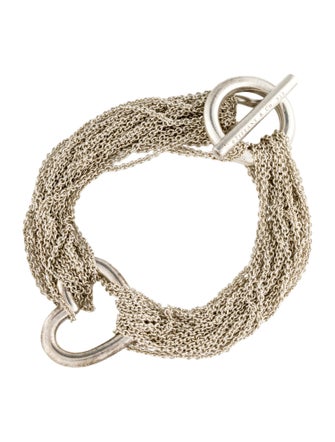 Tiffany & Co. Heart Toggle Multistrand Bracelet