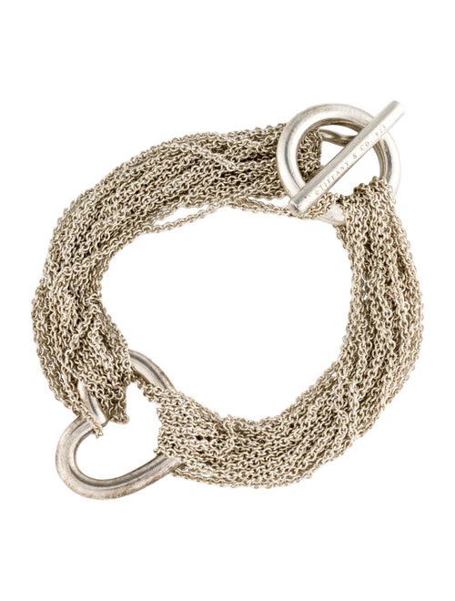 Tiffany & Co. Heart Toggle Multistrand Bracelet