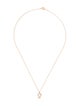 Tiffany & Co. 18K Diamond Loving Heart Pendant Necklace