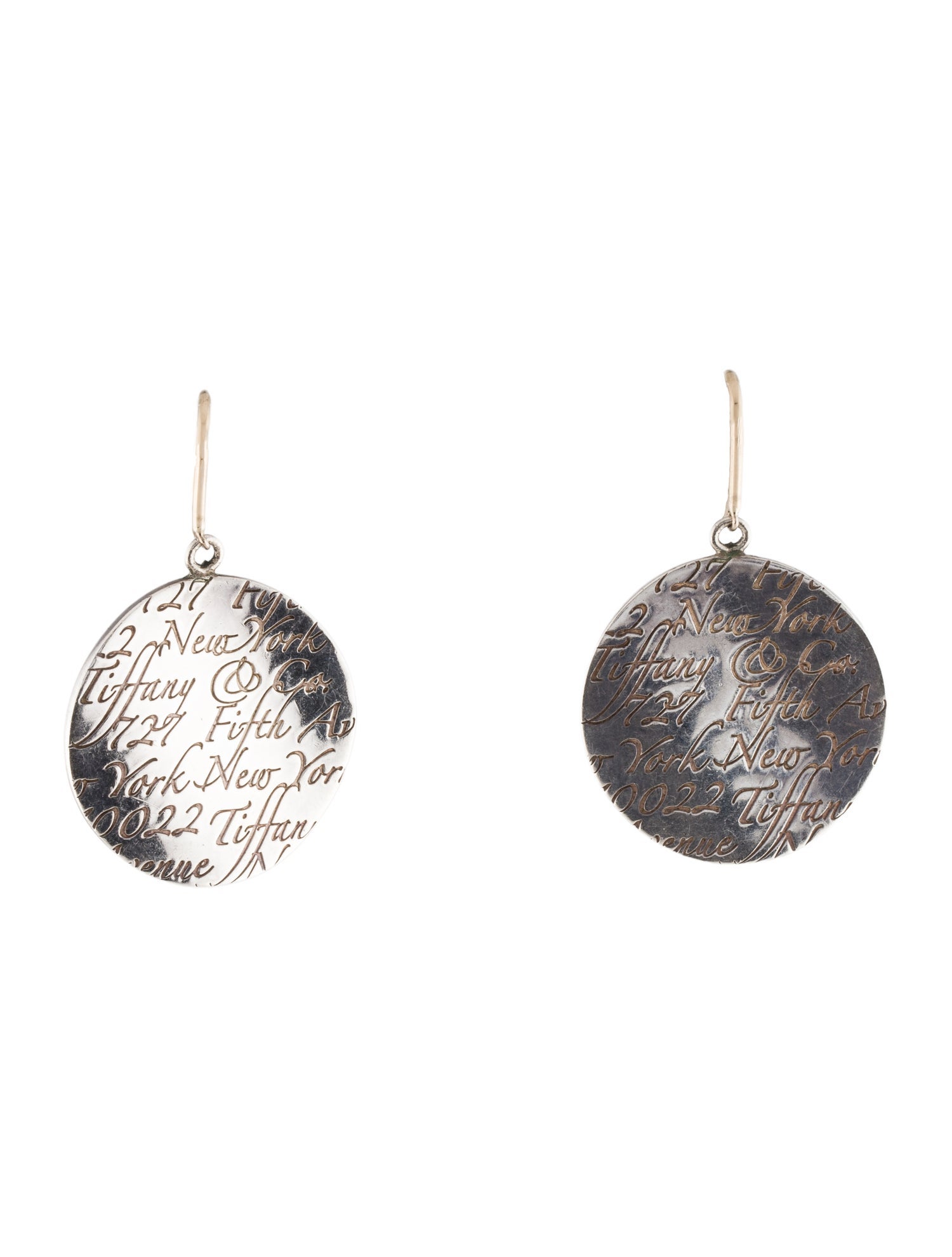 Tiffany & Co. Notes Drop Earrings