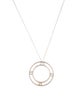 Tiffany & Co. Atlas Round Pendant Necklace