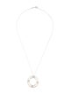 Tiffany & Co. Atlas Round Pendant Necklace