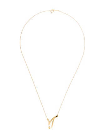 Tiffany & Co. 18K Zodiac Capricorn Pendant Necklace