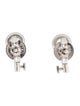 Tiffany & Co. 18K Diamond Mini Key Stud Earrings