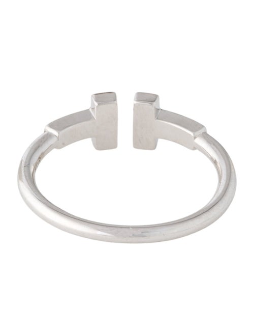 Tiffany & Co. 18K Ruby T Wire Ring