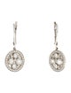 Tiffany & Co. Platinum Diamond Cobblestone Drop Earrings