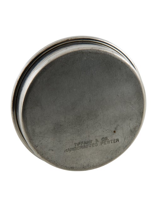 Tiffany & Co. Handcrafter Pewter Catchall Box