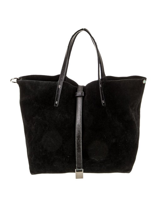 Tiffany & Co. Suede Top Handle Bag