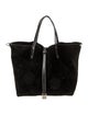 Tiffany & Co. Suede Top Handle Bag