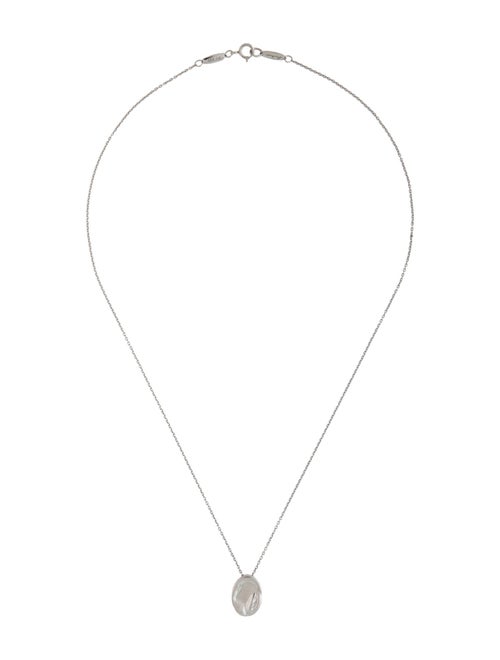 Tiffany & Co. Platinum Cancer Zodiac Pendant Necklace