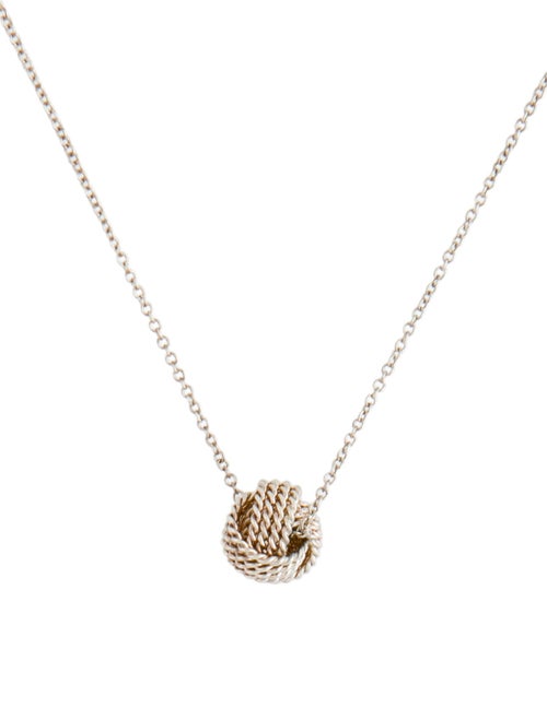 Tiffany & Co. Knot Pendant Necklace