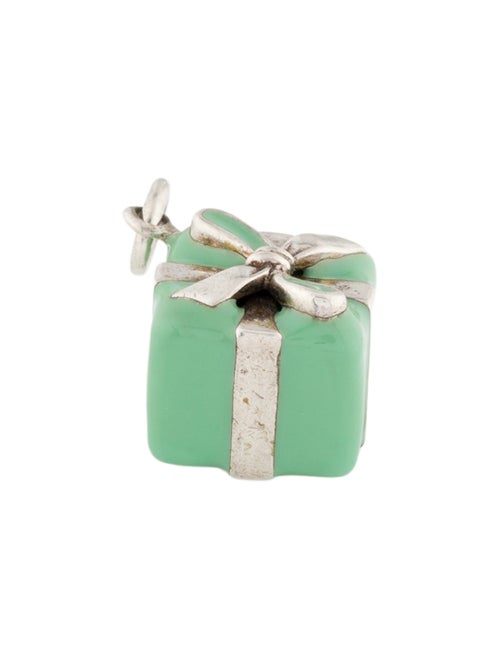 Tiffany & Co. Enamel Gift Box Charm