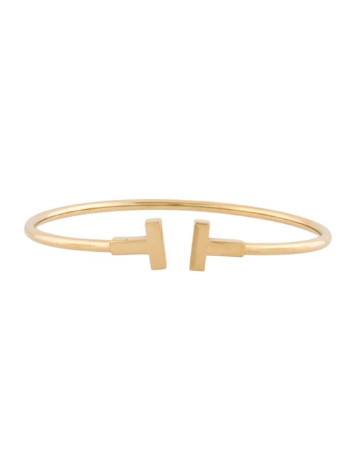 Tiffany & Co. 18K T Wire Cuff Bracelet
