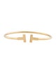 Tiffany & Co. 18K T Wire Cuff Bracelet