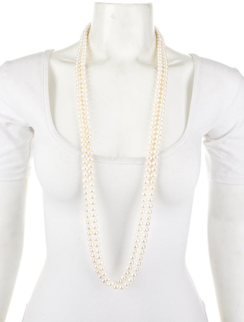 Tiffany & Co. Pearl Long Wrap Necklace