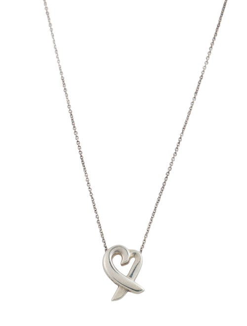 Tiffany & Co. Loving Heart Pendant Necklace