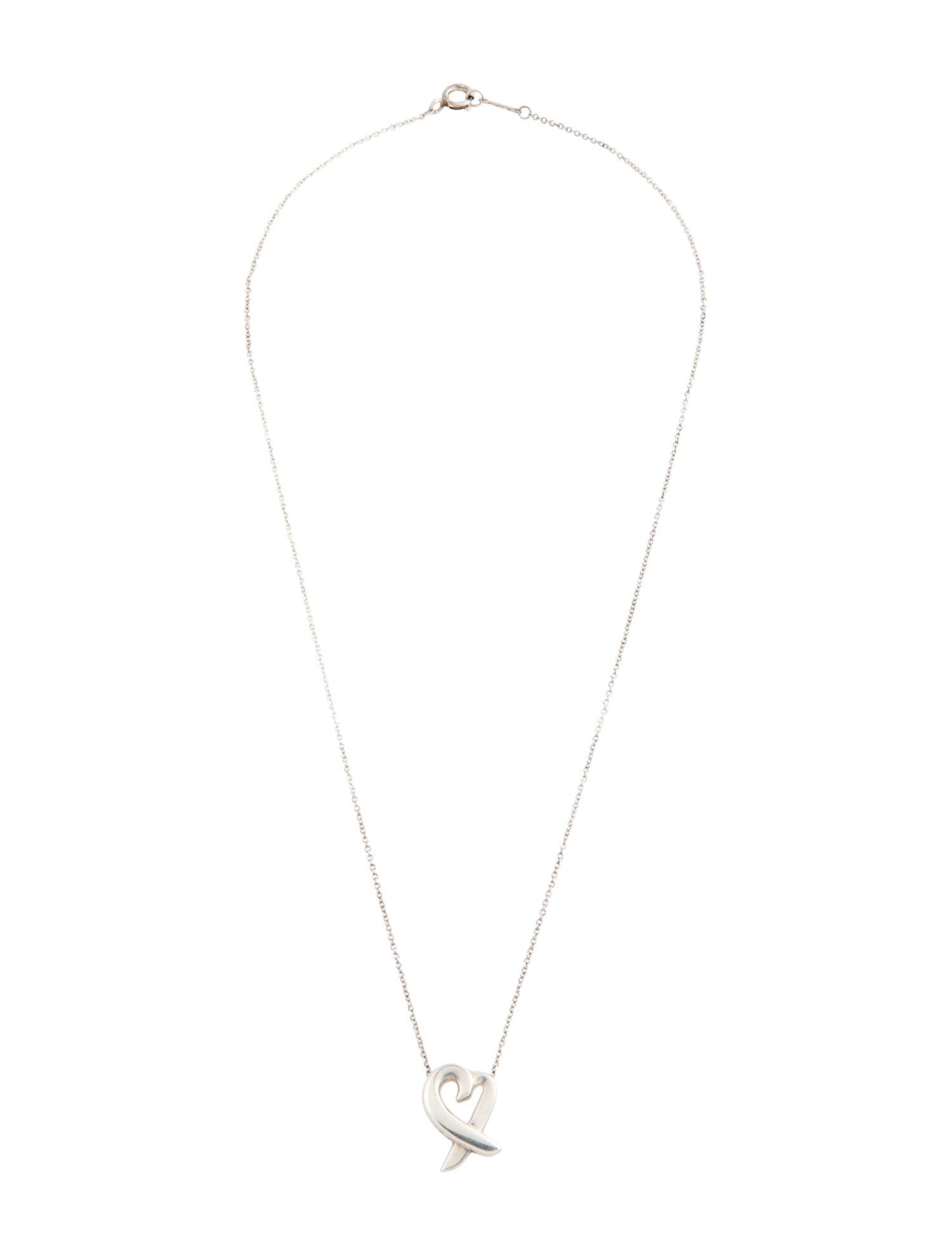 Tiffany & Co. Loving Heart Pendant Necklace