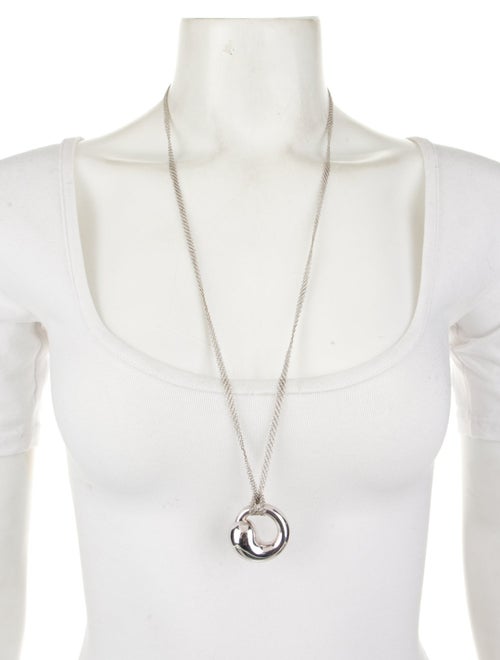 Tiffany & Co. Eternal Circle Mesh Pendant Necklace