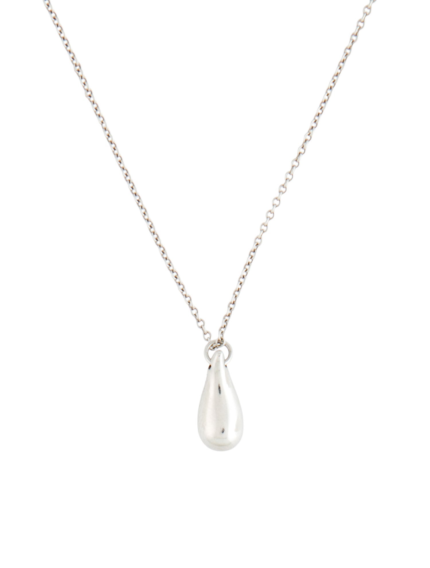 Tiffany & Co. Vintage Teardrop Pendant Necklace