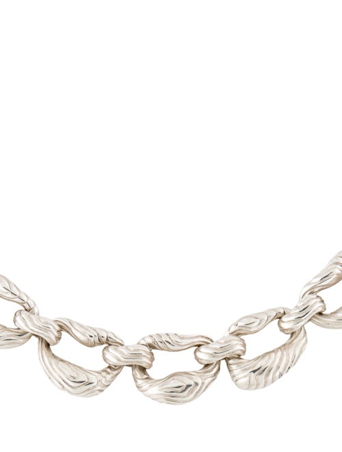 Tiffany & Co. "Nature Wood" Link Necklace