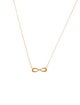 Tiffany & Co. 18K Infinity Pendant Necklace