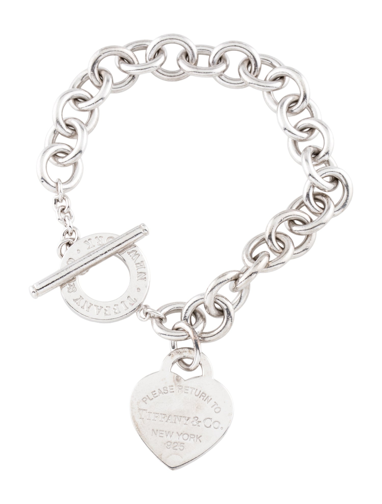 Tiffany & Co. Heart Tag Toggle Bracelet