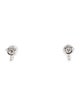 Tiffany & Co. 18K Pearl & Diamond Stud Earrings