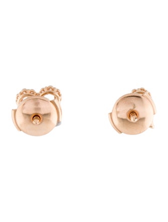 Tiffany & Co. 18K Diamond Heart Stud Earrings