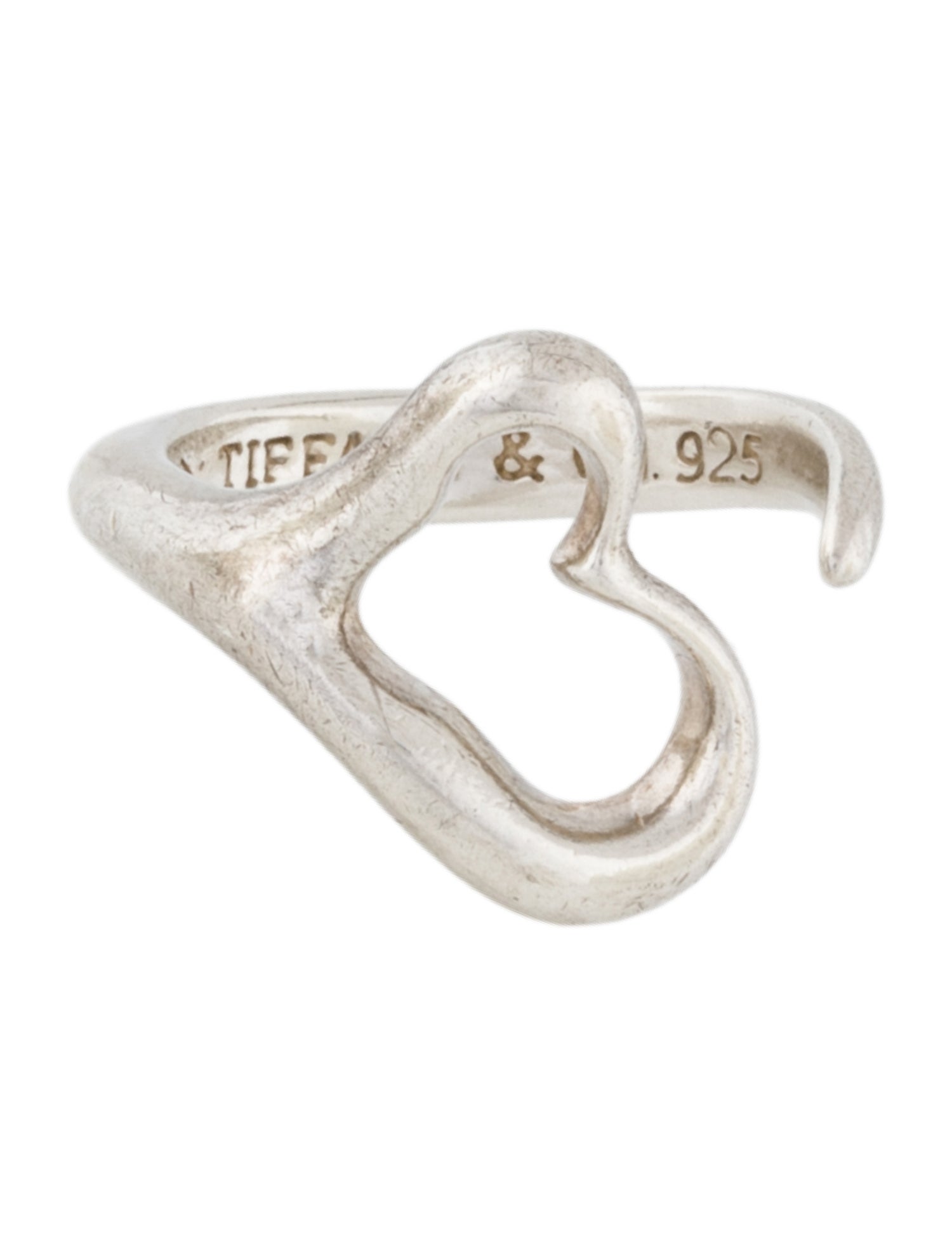 Tiffany & Co. Open Heart Ring