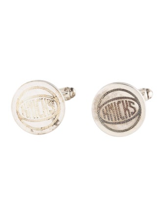 Tiffany & Co. Knicks Round Cufflinks