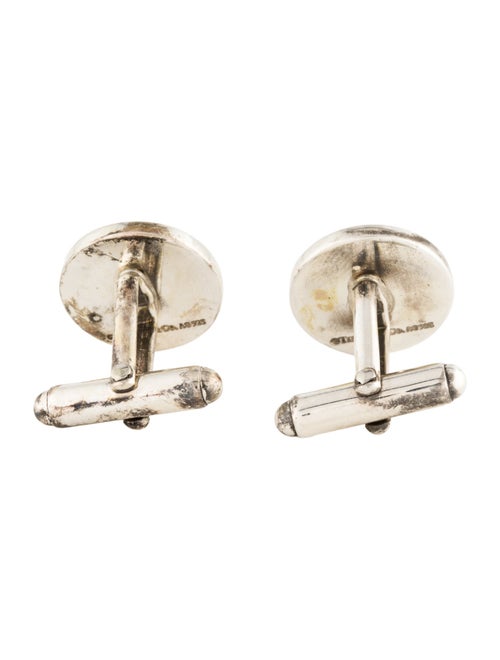 Tiffany & Co. Knicks Round Cufflinks