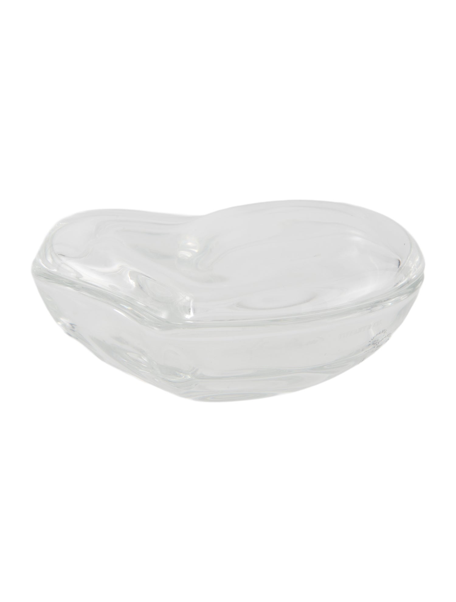 Tiffany & Co. Elsa Peretti Crystal Heart Box