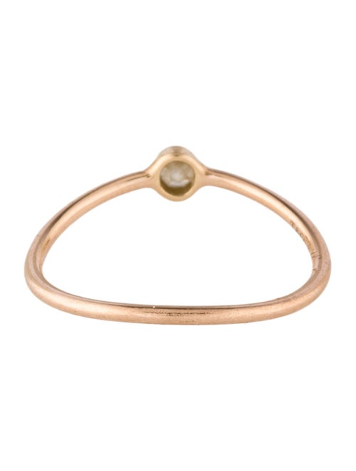 Tiffany & Co. 18K Diamond Wave Single-Row Ring